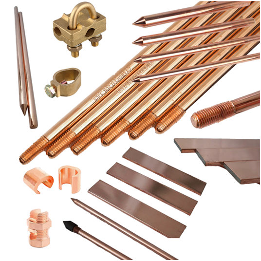 GROUNDING RODS AND A